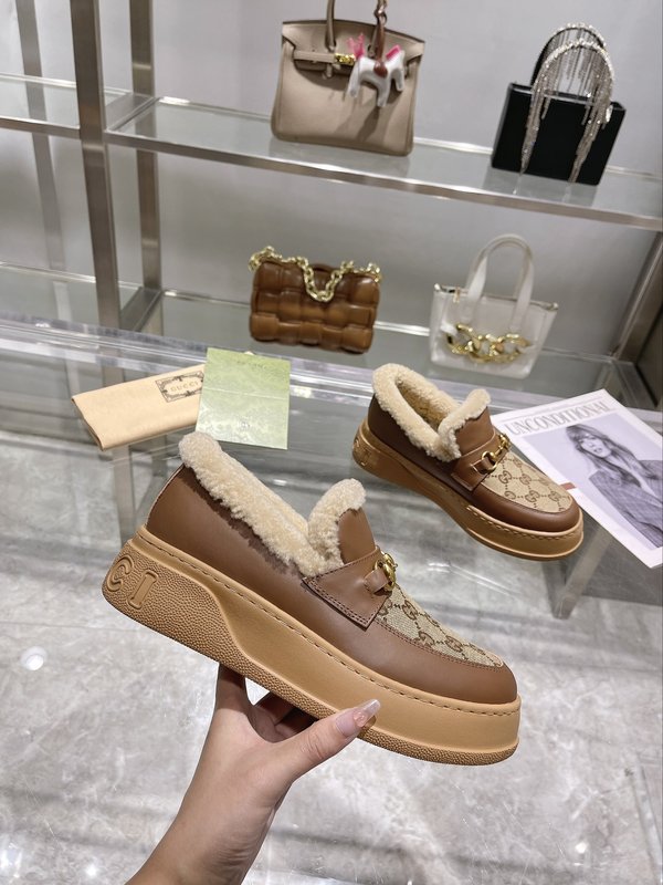 구찌 울 블렌드 로퍼 스노우 부츠 001-233890