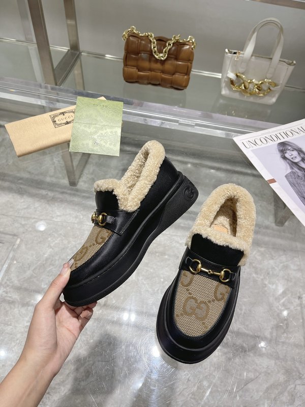 구찌 울 블렌드 로퍼 스노우 부츠 001-233891