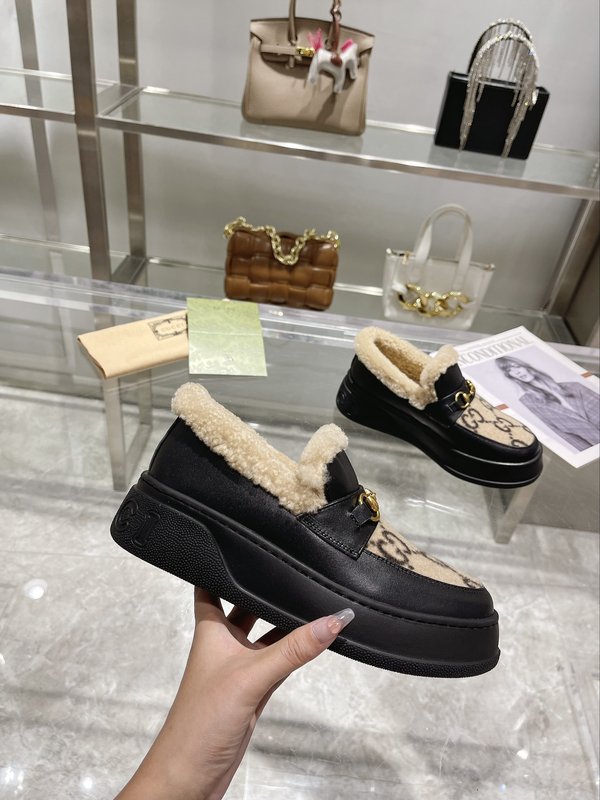 구찌 울 블렌드 로퍼 스노우 부츠 001-233899