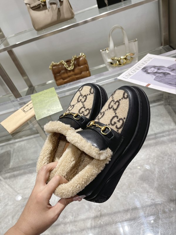 구찌 울 블렌드 로퍼 스노우 부츠 001-233899