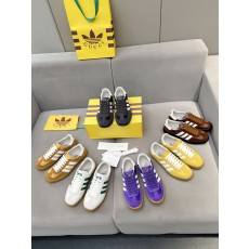 구찌 아디다스 오리지널스 가젤 레트로 스니커즈 001-233924