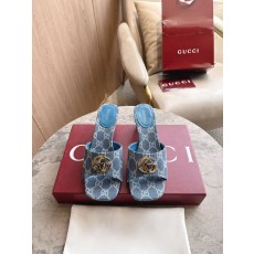 구찌 GG 캔버스 플랫폼 샌들 여성용 001-233950