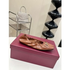 구찌 프리마 시리즈 여성 플랫 발레리나 슈즈 001-233973