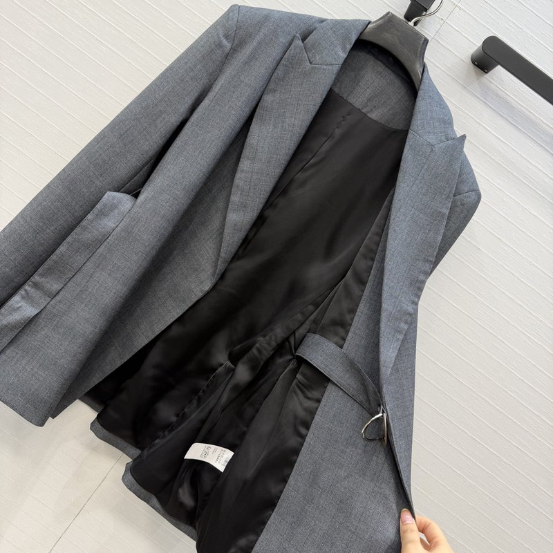 Loew 체크무늬 자켓 001-234016