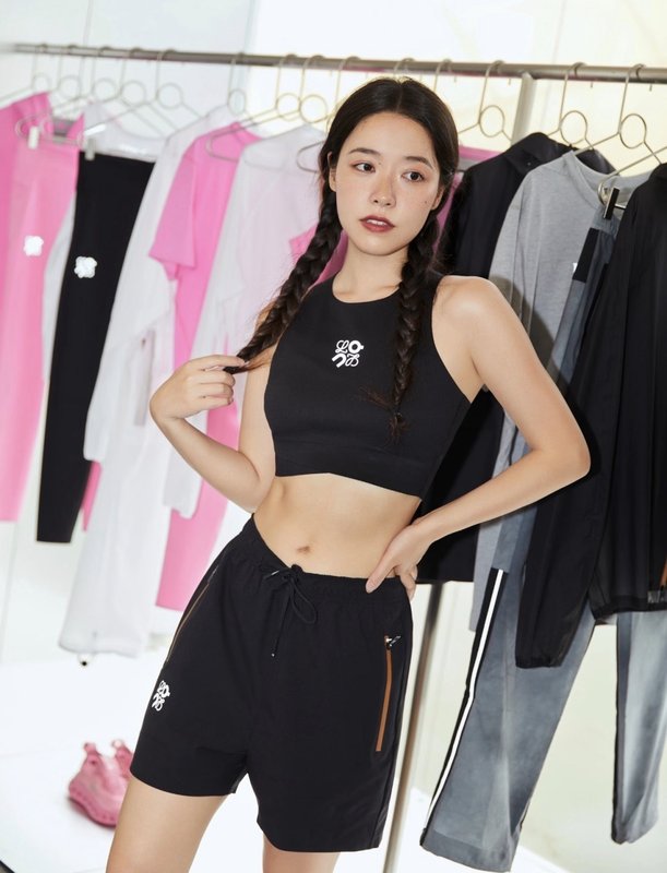 로에베 콜라보 가짜 투피스 요가 쇼츠 001-234026