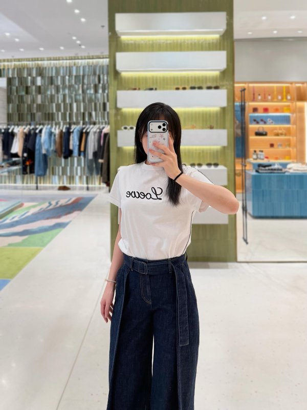 심플 로고 라인 반팔 티셔츠 001-234072
