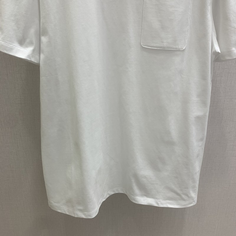 Loew 레터 포켓 반팔 티셔츠 001-234088