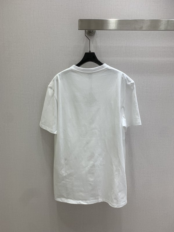 Loew 레터 포켓 반팔 티셔츠 001-234088