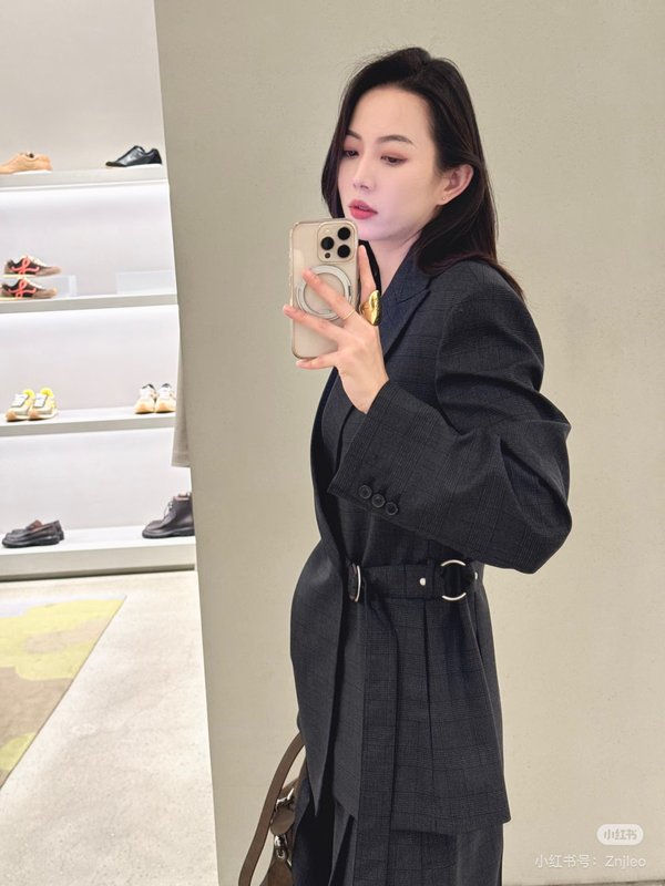 로에베 뉴 블랙 자켓 정장 바지 세트 001-234206