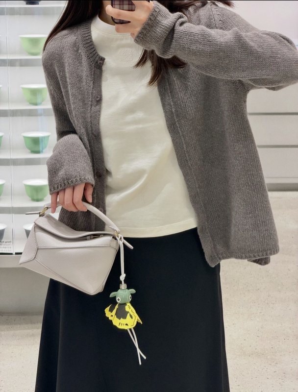 로에베 스파이더 슬리브 컬러블럭 반팔 티셔츠 001-234207