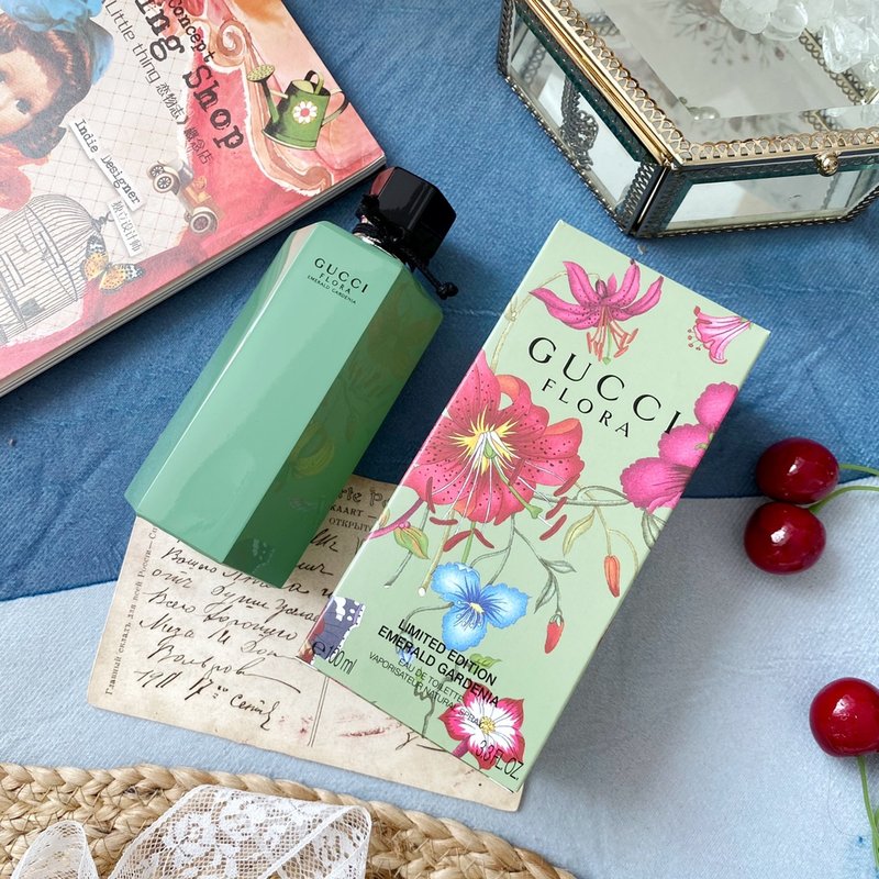 구찌 한정판 아보카도 그린 향수 100ml 001-234336