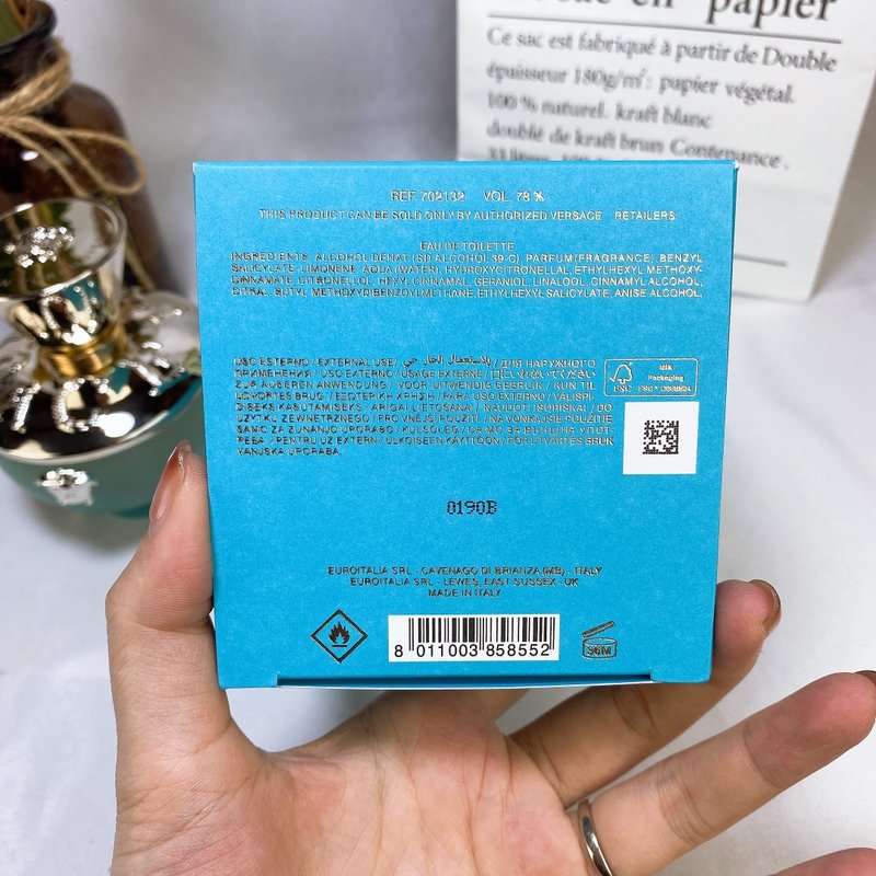 베르사체 딜란 터콰이즈 여성 오드뚜왈렛 100ml 001-234733