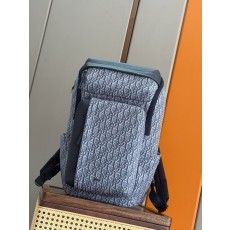 디올 오블리크 프린트 지퍼 백팩 001-234874