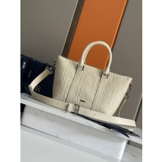 디올 그라비티 프린트 레더 토트 숄더백 001-234890