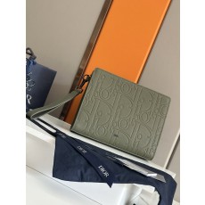 디올 블랙 오블리크 프린트 클러치백 001-234950