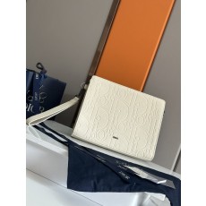 디올 블랙 오블리크 프린트 클러치백 001-234951