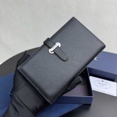 디올 노르망디 블랙 더블 폴딩 지갑 001-234972