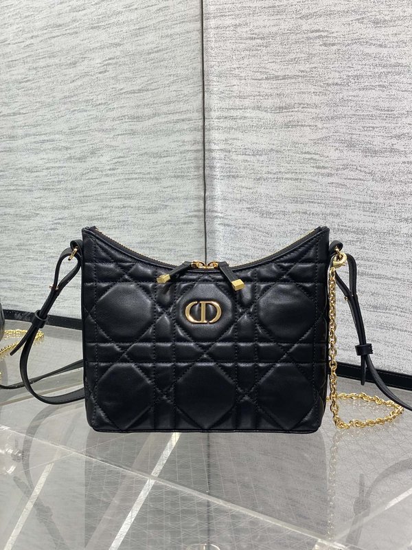 디올 미스 디올 블랙 퀼팅 숄더백 001-235040
