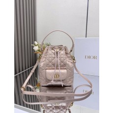 디올 카로 버킷백 핑크 양가죽 001-235066