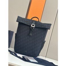 디올 블랙 프린트 백팩 001-235098