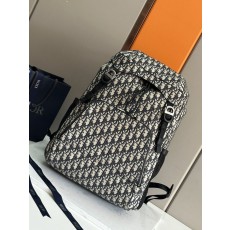 디올 블랙 옵티크 프린트 백팩 001-235118