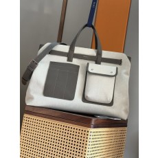 디올 노르망디 대형 토트백 베이지 그레이 001-235120