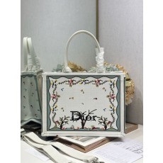 디올 북토트 미디엄 숄더스트랩 001-235176