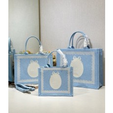 디올 클래식 스카이 블루 미러 쇼핑백 001-235191