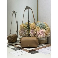 디올 보우 클러치백 브라운 양가죽 001-235207