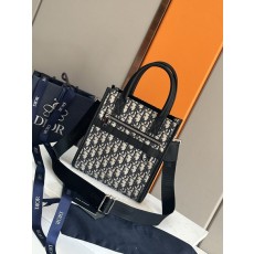 디올 사파리 노스사우스 스몰 토트백 001-235209