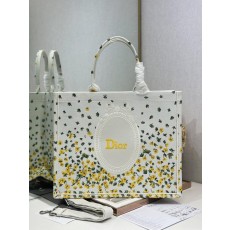 디올 북토트 자수 토트백 001-235219