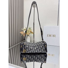 디올 블루 오블리크 프린트 미니 백 001-235248