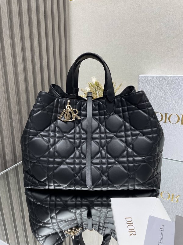 디올 블랙 라지 토트백 001-235251