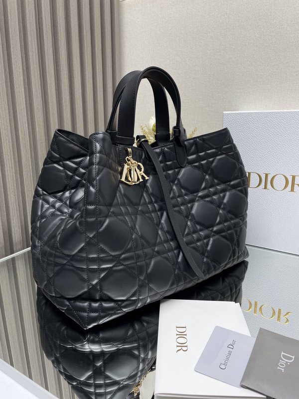 디올 블랙 라지 토트백 001-235251