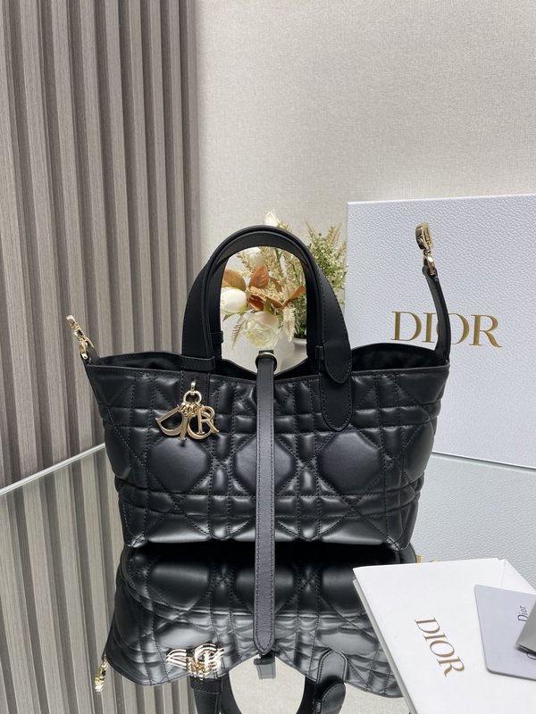 디올 블랙 스몰 토트백 001-235256