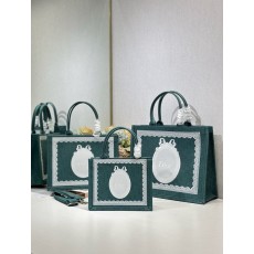디올 클래식 그린 미러 쇼핑백 001-235307