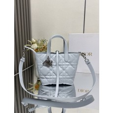 디올 빙하 블루 세로형 핸드백 001-235455