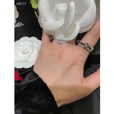 샤넬 스타일 카멜리아 오픈 링 001-235487