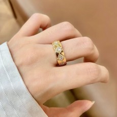 샤넬 스타일 더블 C 링 001-235489