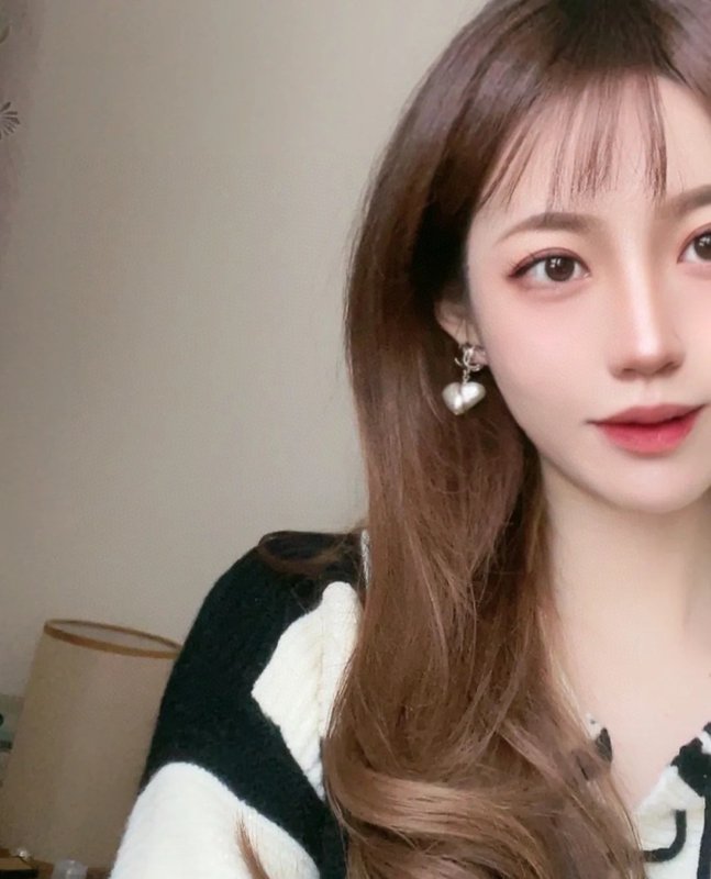 더블 C 하트 진주 스터드 이어링 001-235557