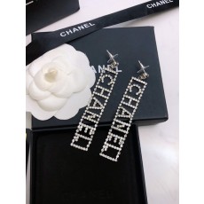 샤넬 스타일 카멜리아 다이아몬드 귀걸이 001-235621