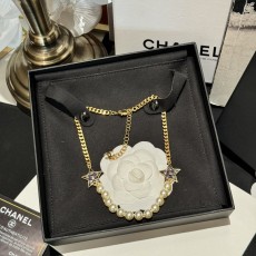 샤넬풍 블랙골드 별 진주 목걸이 001-235656