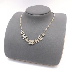 샤넬 스타일 CC 로고 다이아몬드 초커 목걸이 001-235720