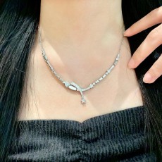 샤넬 빈티지 카멜리아 목걸이 001-235723