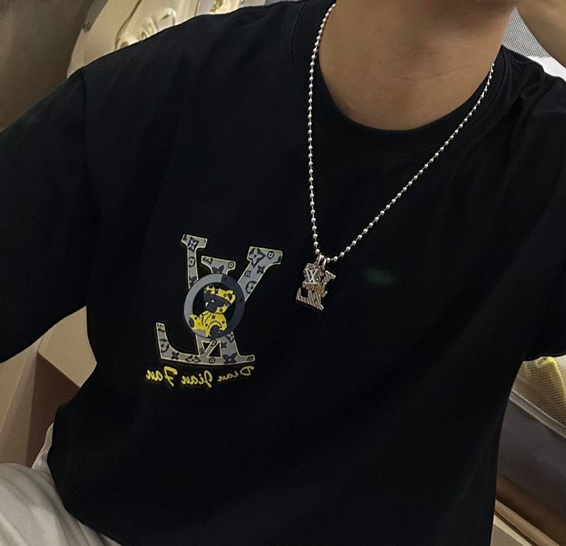 빈티지 실버 스타일 트렌디 목걸이 001-235762