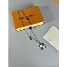 루이 4 디스크 모자이크 진주 목걸이 001-235816