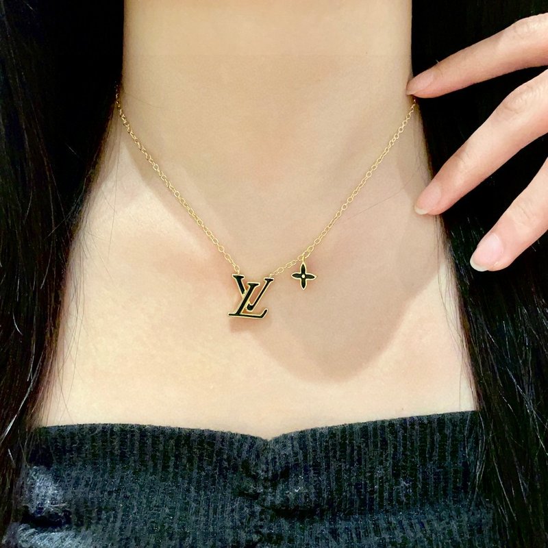 루이 빈티지 아방가르드 목걸이 유니섹스 001-235830