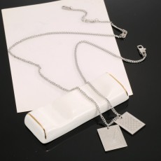 루이 스타일 두꺼운 금 도금 우아한 목걸이 001-235834