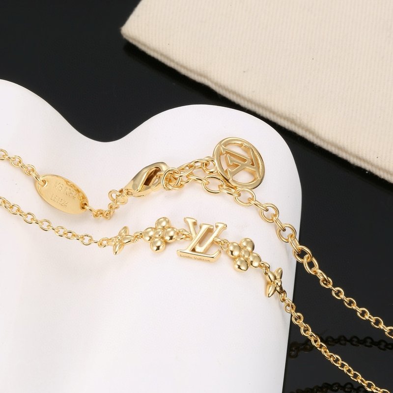 루이 알파벳 L 목걸이 클래식 001-235871