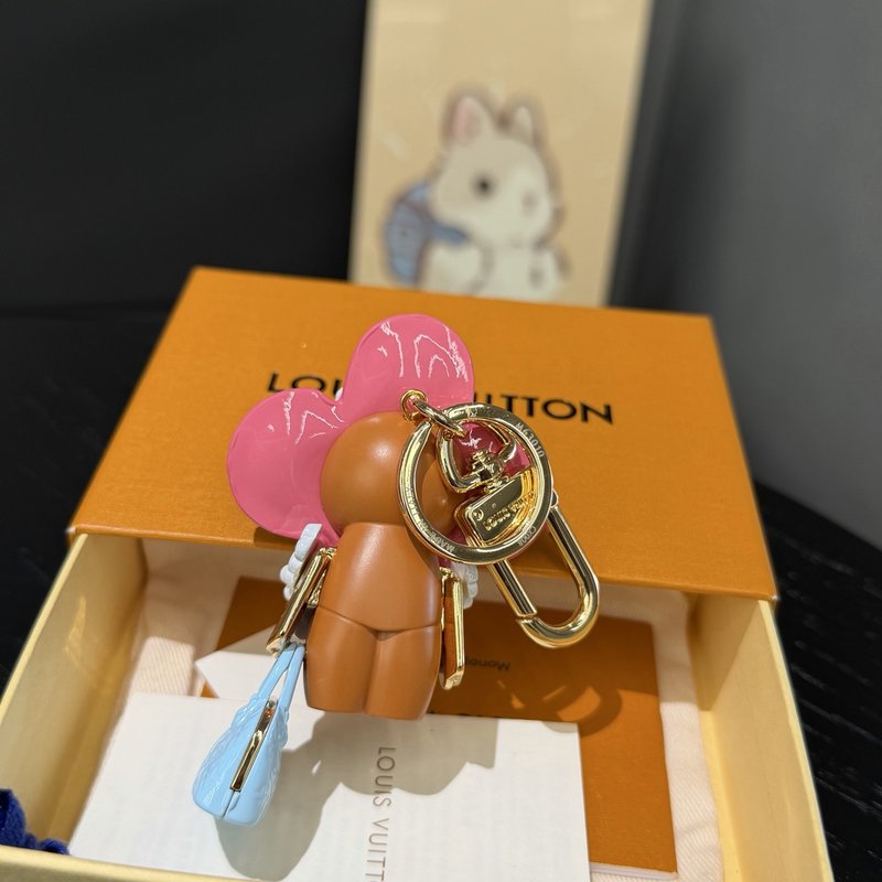 루이비통 블랙 하와이 인형 키링 001-235906